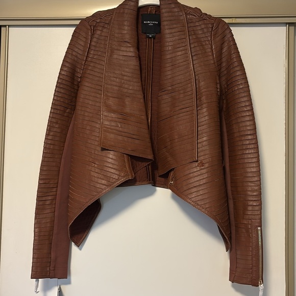 NWT Marciano leather jacket - Picture 2 of 9